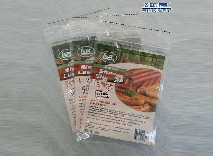 烤肠包装真空袋