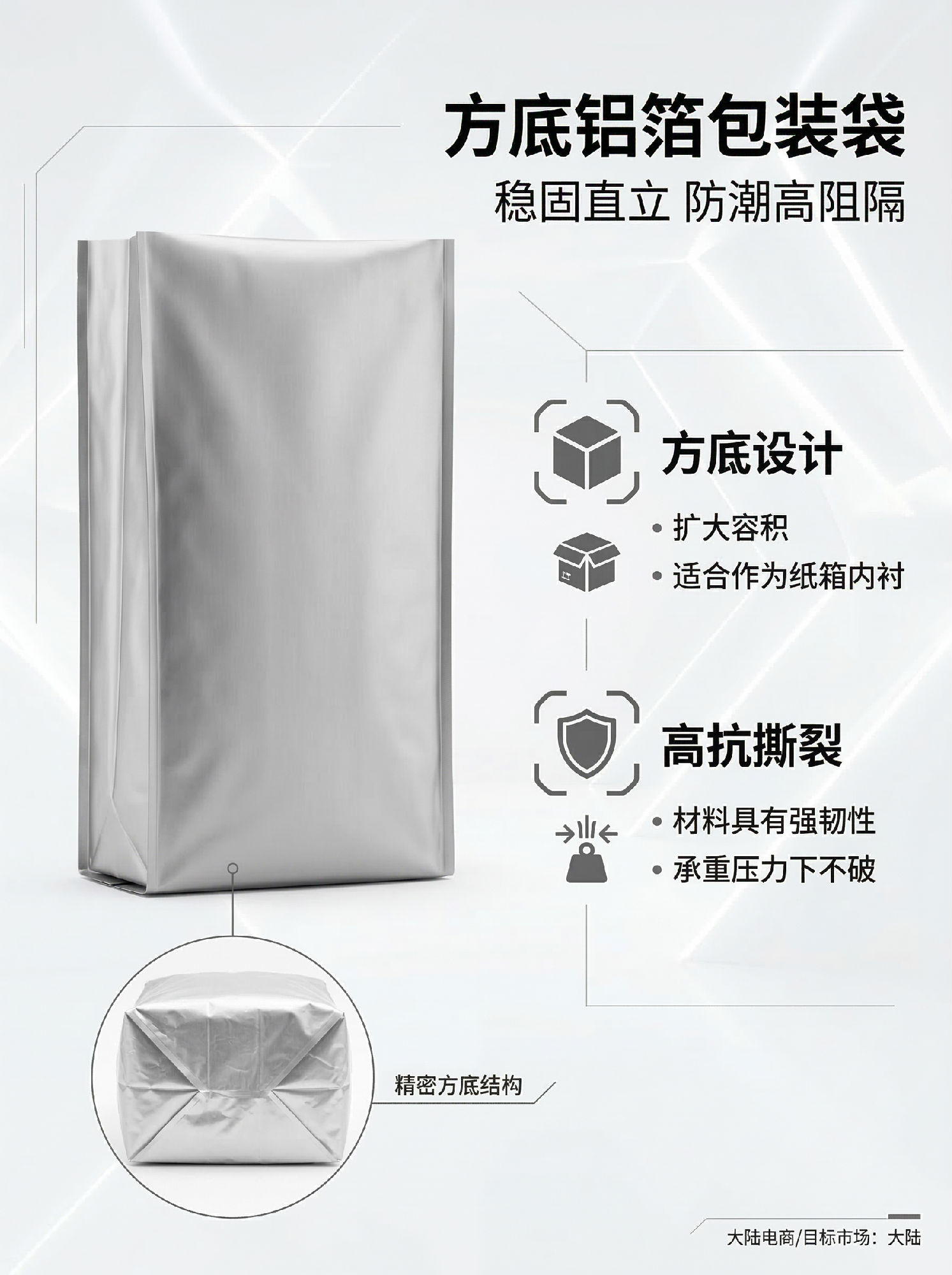 方底铝箔袋